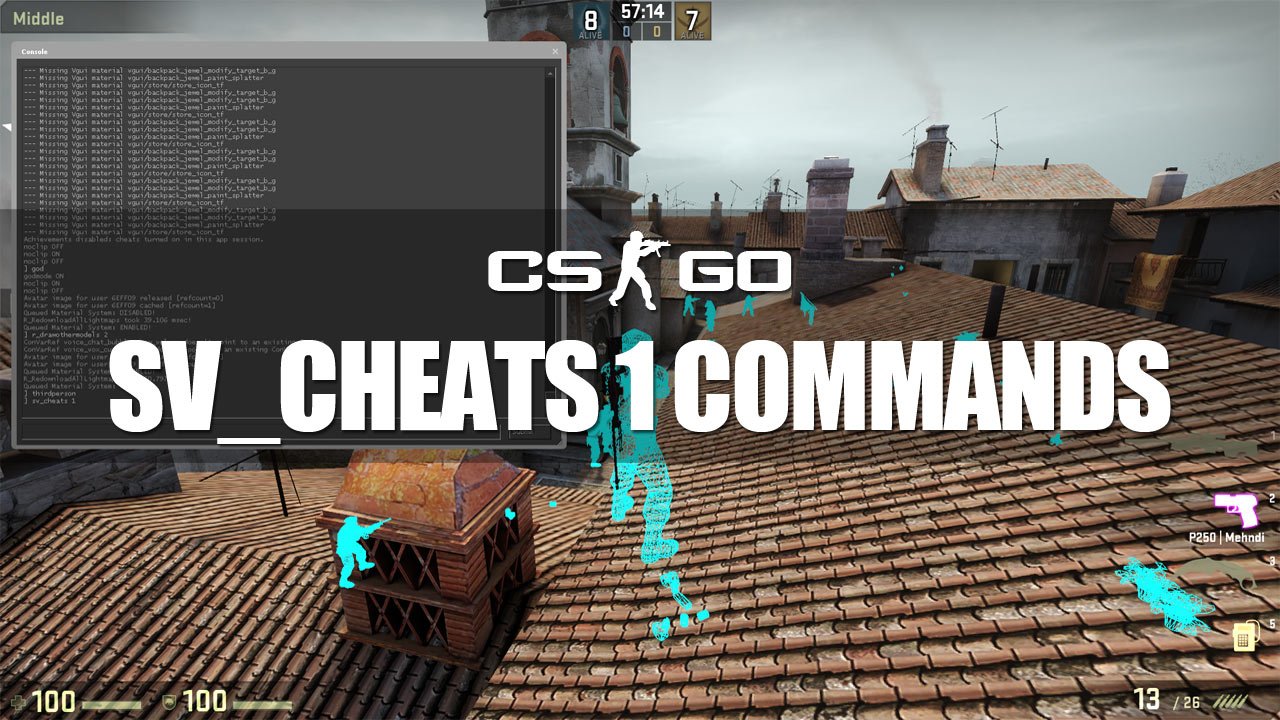 List Of All Sv Cheats 1 Console Commands And Cvars In Cs Go 2020